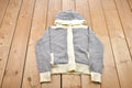 Vintage 1990s Knitted Button Up Hoodie