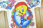 Vintage 1996 Tweety Bird FRESH Looney Tunes Cartoon Graphic T-Shirt