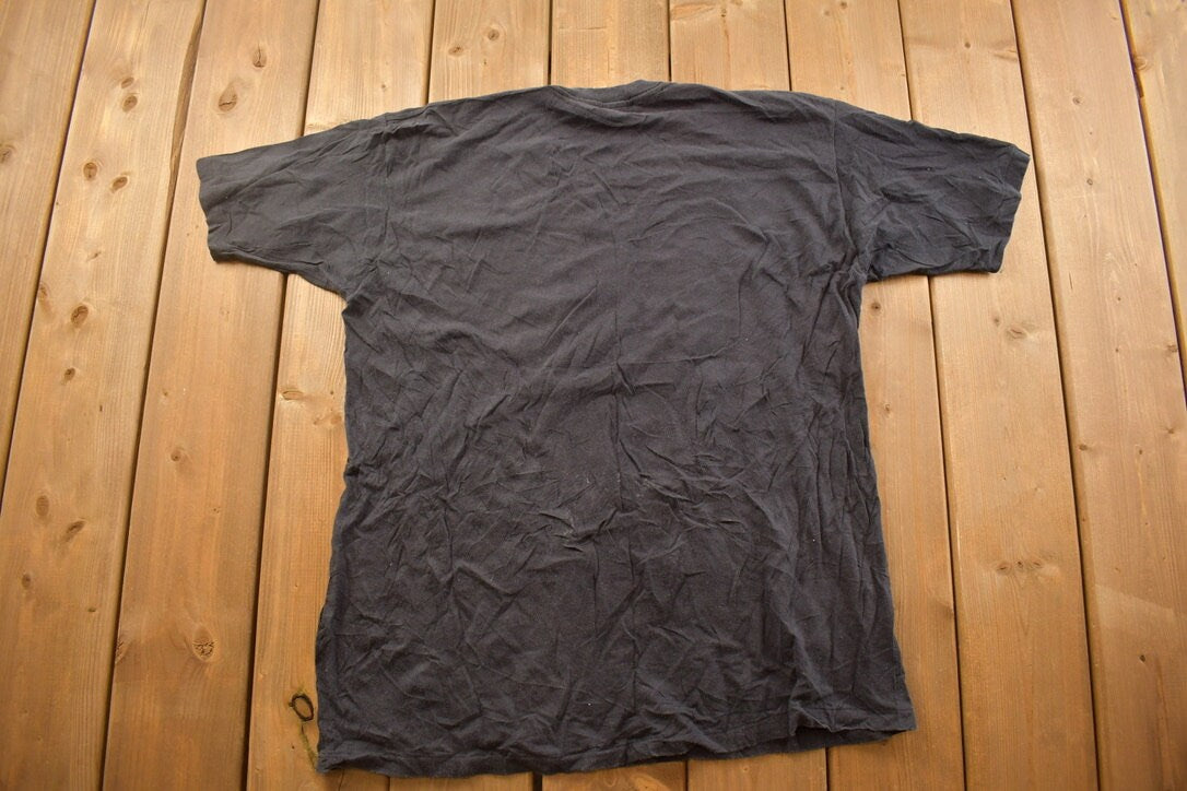 Vintage 1990s Abstract Sailing Theme Graphic T Shirt