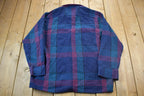 Vintage 1990s BackPackers Souvenir Plaid T-Shirt
