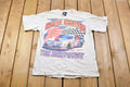 Vintage 1995 Mark Martin The Right Stuff Nascar Graphic T-Shirt