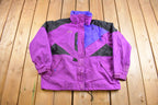 Vintage 1990s Columbia Sportswear Full Zip Windbreaker Jacket