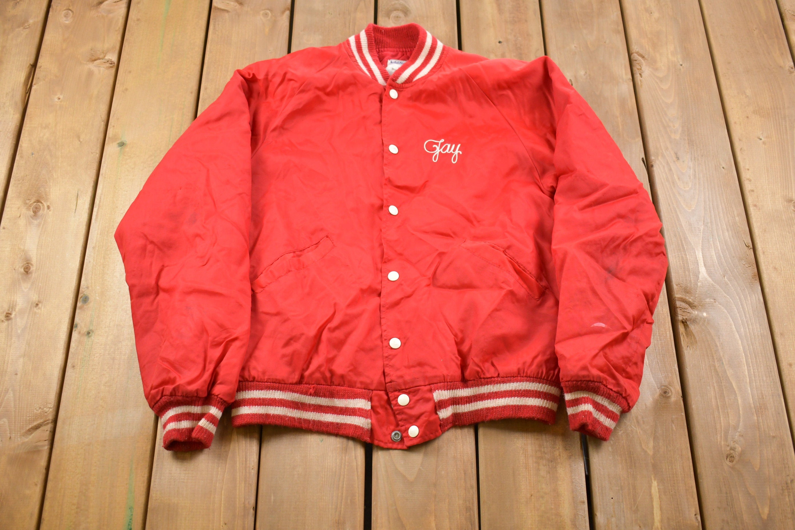 Vintage 1980s Butwin Varsity Jacket