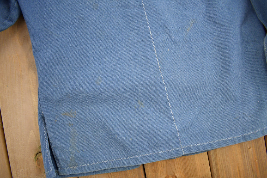 Vintage 1980s Contact Slacks By Miller Western Style Button Up Shirt