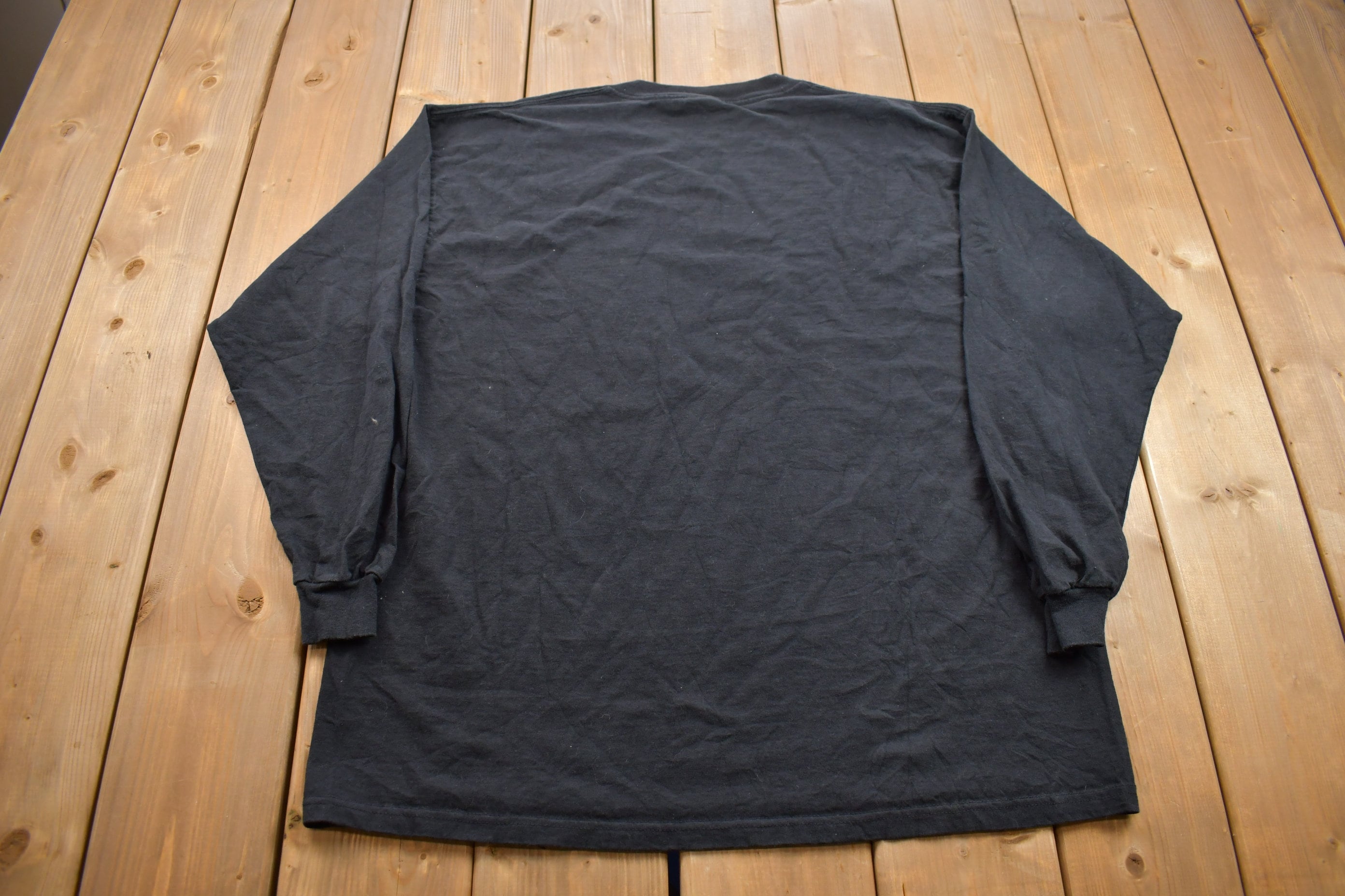 Vintage 1990s "My Wife Knows Everything" Graphic Long Sleeve Shirt