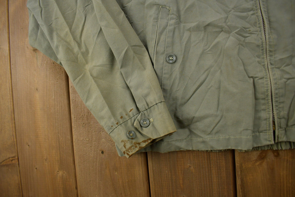 Vintage 1970s Nortex Distressed Windbreaker Jacket