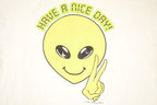 Vintage 1990s Have A Nice Day Alien Souvenir Travel T-Shirt Men's XL
