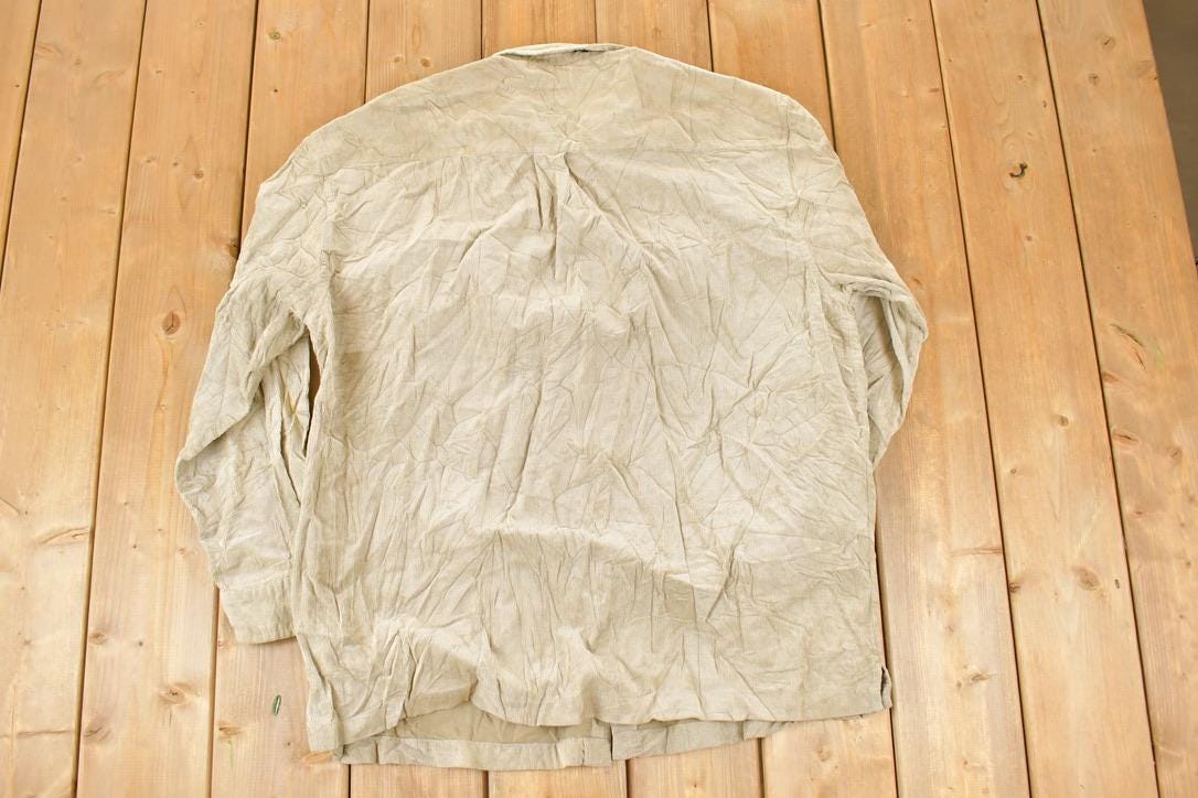 Vintage 1990s Faded Glory Corduroy Button Up Shirt Men's L