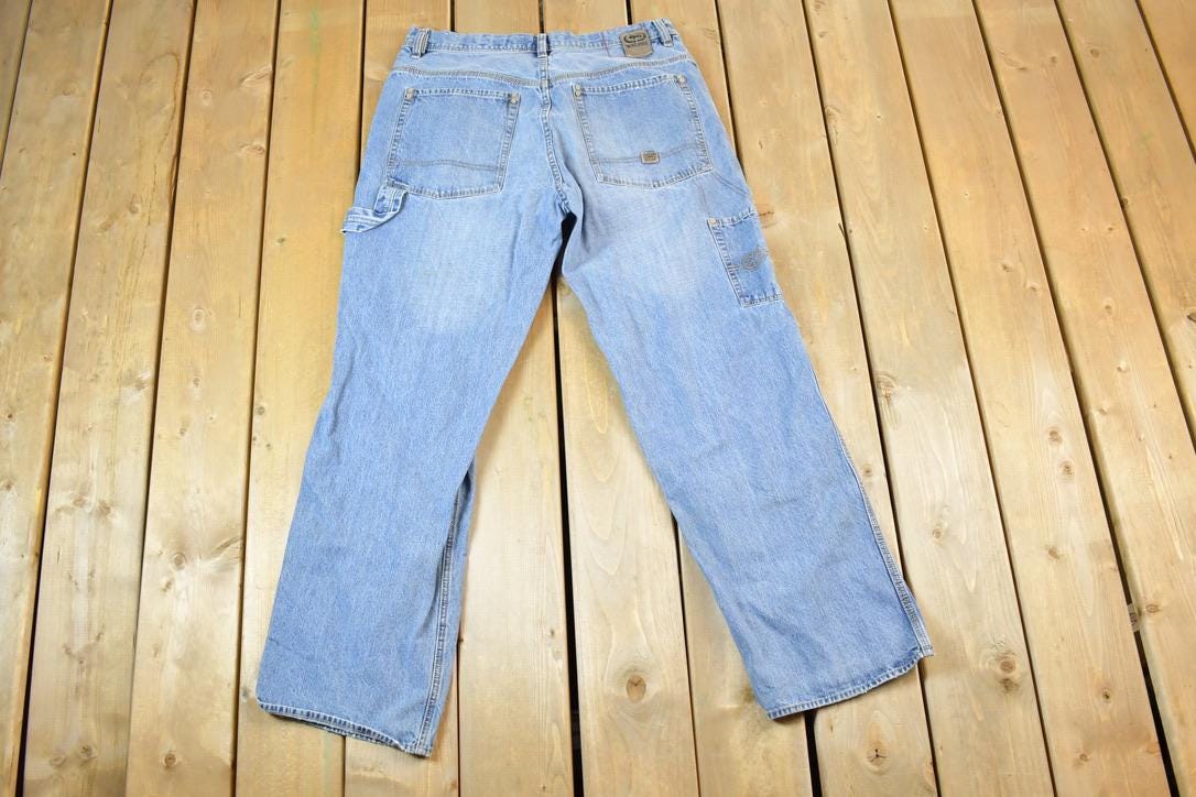 Vintage 1990s Ecko Unltd Hip Hop Denim Jeans Size 34 x 31  Vintage Denim  Vintage Levis  Made In USA  Retro Jeans