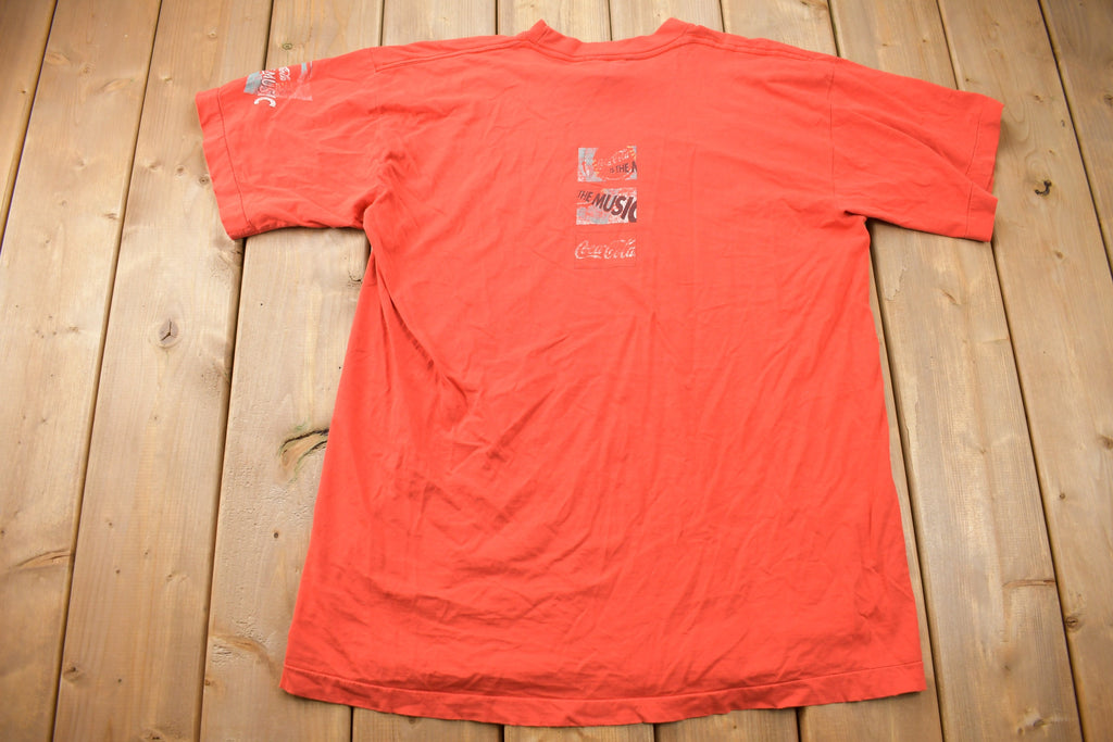 Vintage 1993 Enjoy Coke Mesh Pocket T-Shirt