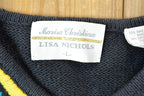 Vintage 1990s Marisa Christina Knit Button Up Sweater
