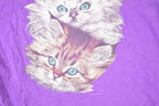 Vintage 1992 Persian Cat Habitat Souvenir Animal T-Shirt Women's L