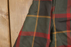 Vintage 1990s Pendleton Plaid Zip Up Rider Shirt