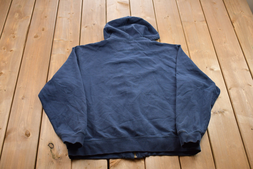 Vintage 1990s L.L. Bean Blank Zip Up Hoodie