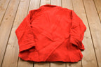 Vintage 1950s Woolrich Wool Button Up Shirt