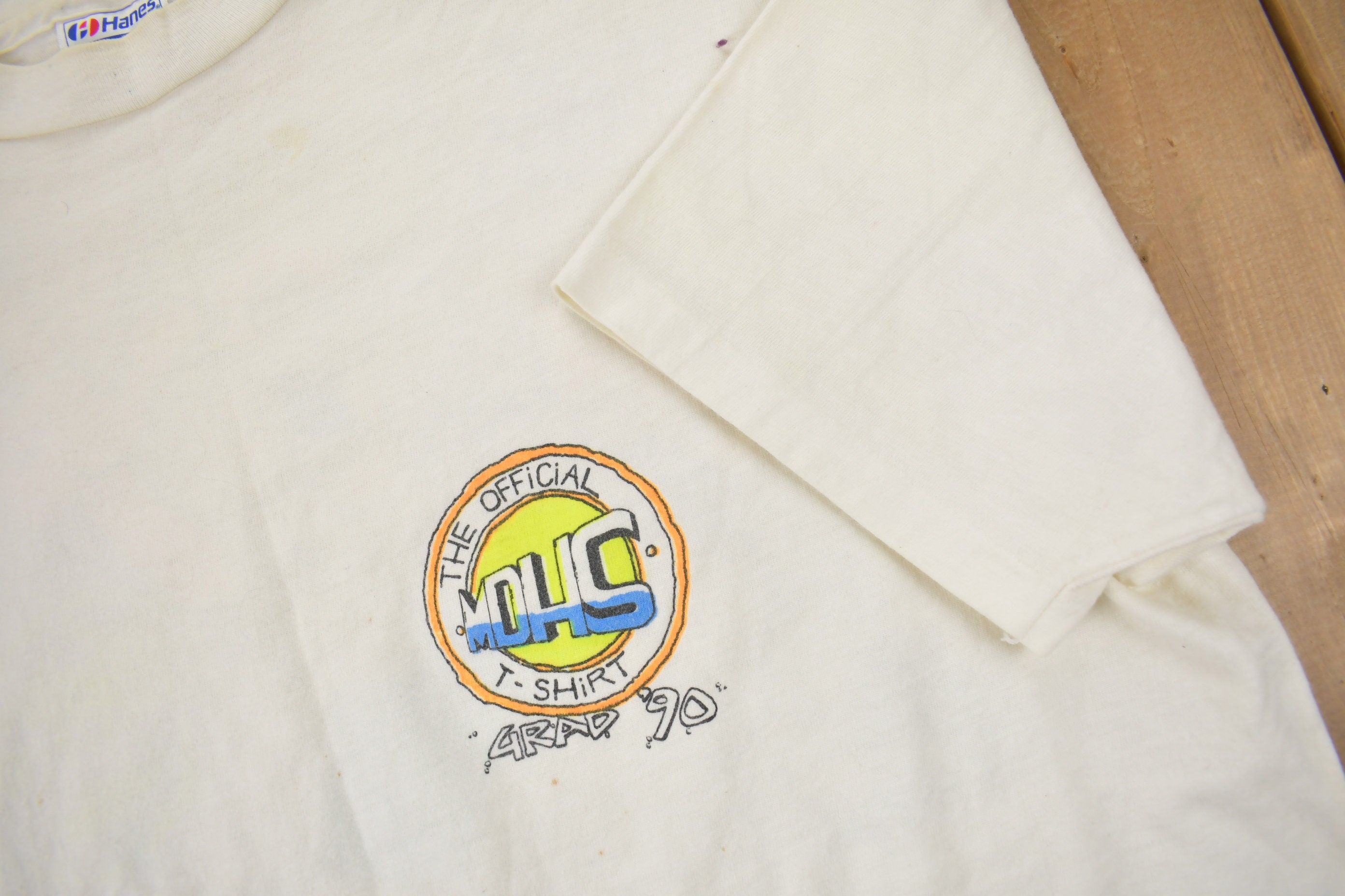 Vintage 1990 MDHS Graphic T Shirt
