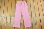 Vintage 1970s Sears Pink Striped Pants