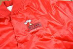 Vintage 1980s Pioneer Laughlin Nevada Embroidered Satin Jacket