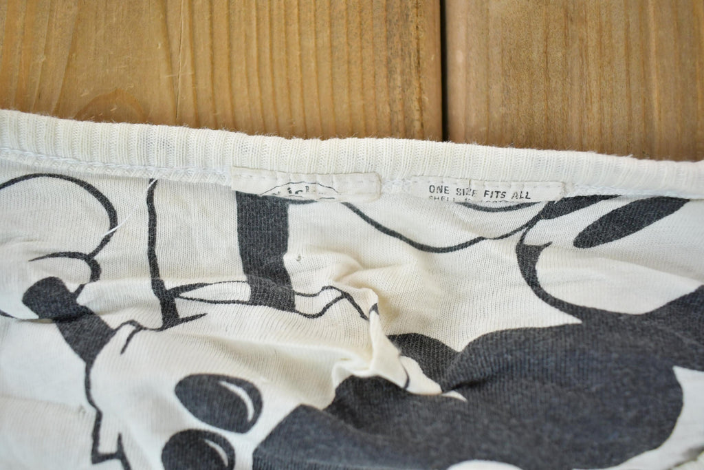 Vintage 1980s Mickey Mouse All Over Print Reversible Disney Crewneck