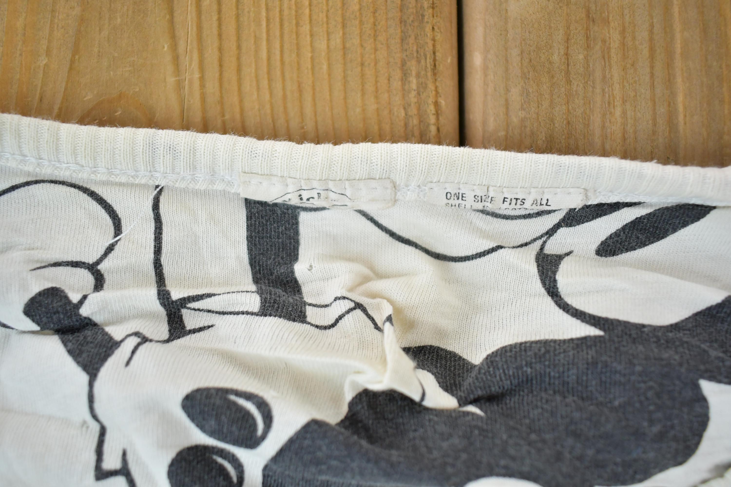 Vintage 1980s Mickey Mouse All Over Print Reversible Disney Crewneck