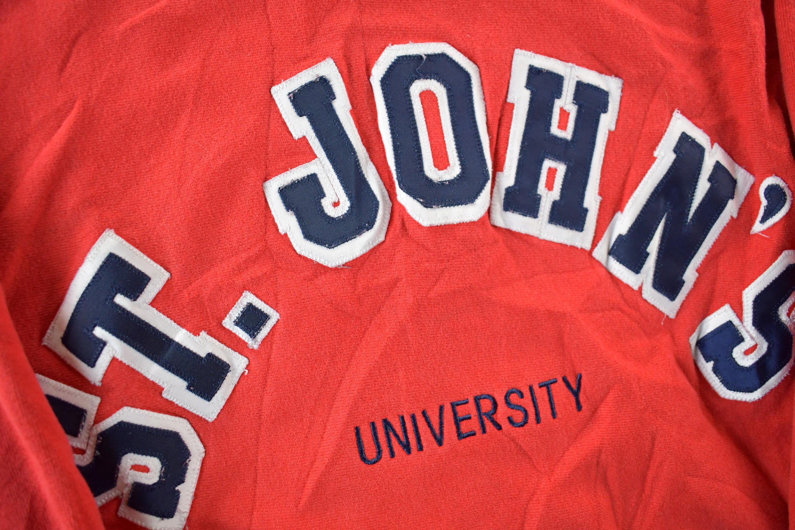 Vintage 1990s St. John's University Champion Reverse Weave Crewneck Sweatshirt