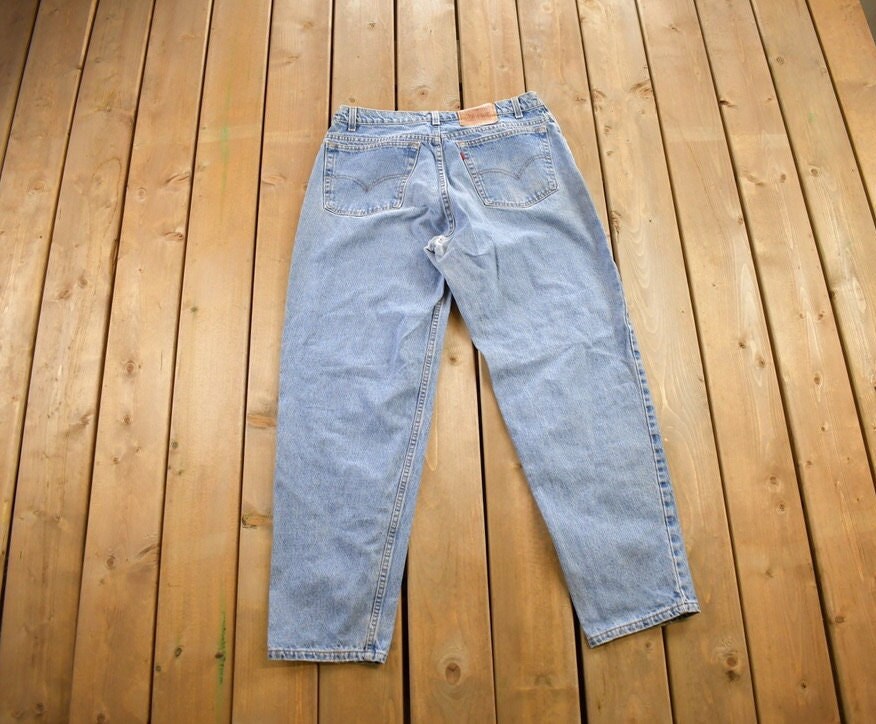 Vintage 1990s Levi's Jeans 560 Size 38x32 / Vintage Denim / Streetwear / Made In USA / Vintage Levi's/ Tapered Fit/ Loose Fit