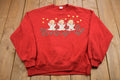 Vintage 1990s Angel Graphic Made In USA Crewneck Sweatshirt