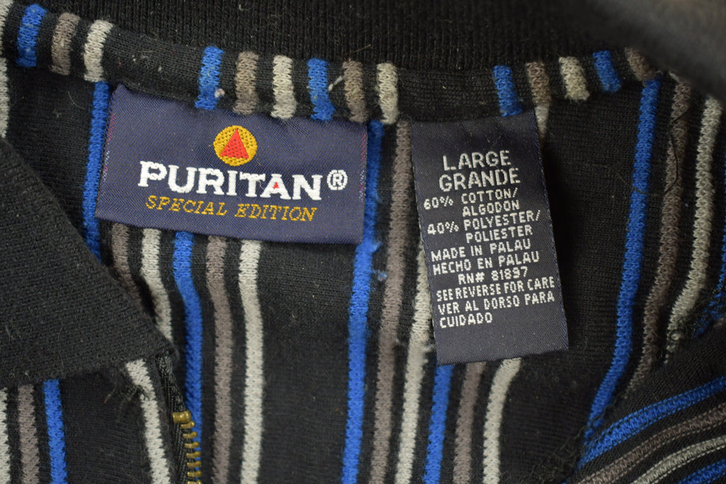 Vintage 1990s Puritan Quarter Zip Up Shirt