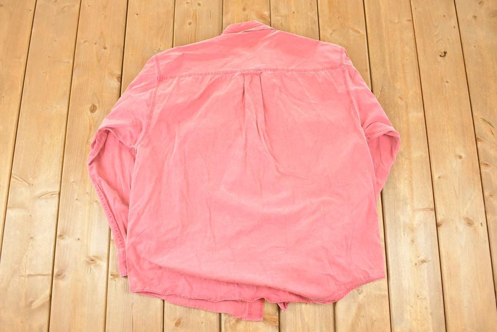 Vintage 1990s Eddie Bauer Button Up Shirt Men's XL