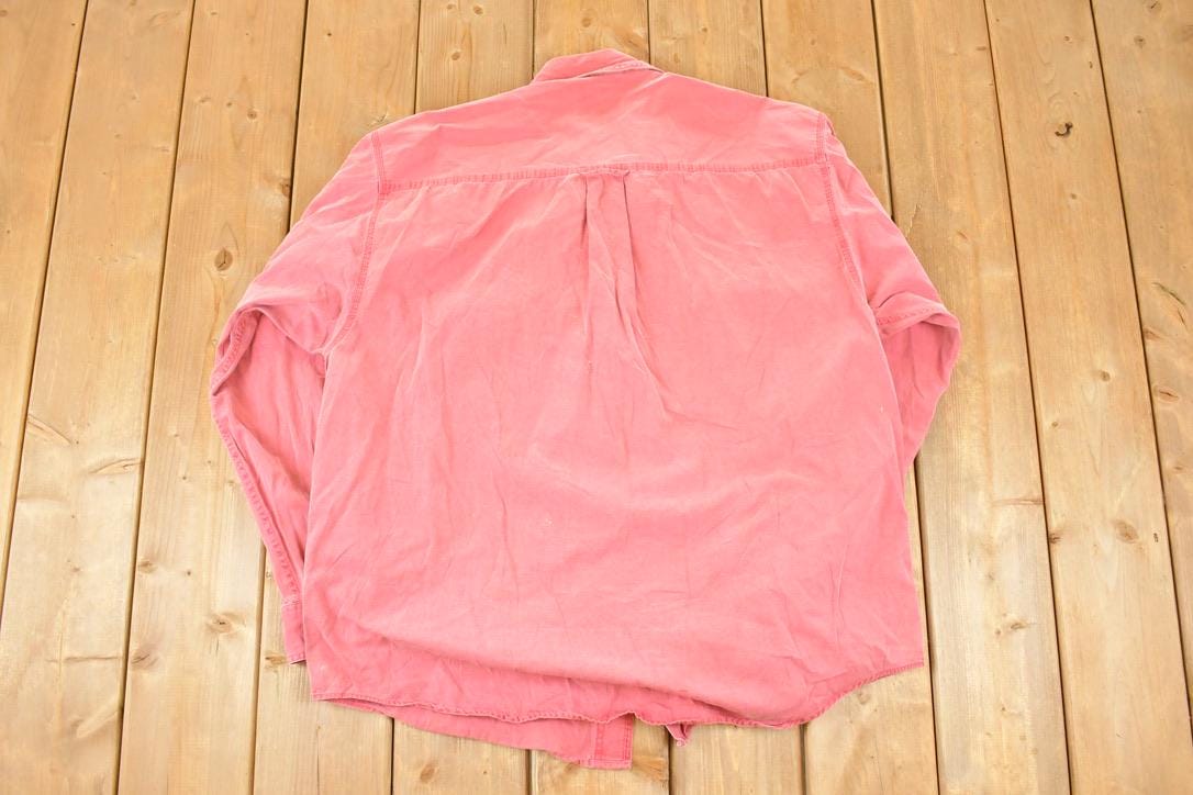 Vintage 1990s Eddie Bauer Button Up Shirt Men's XL