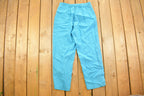 Vintage 1990's Blue Orvis Summer Pants 30-32 x 27.5