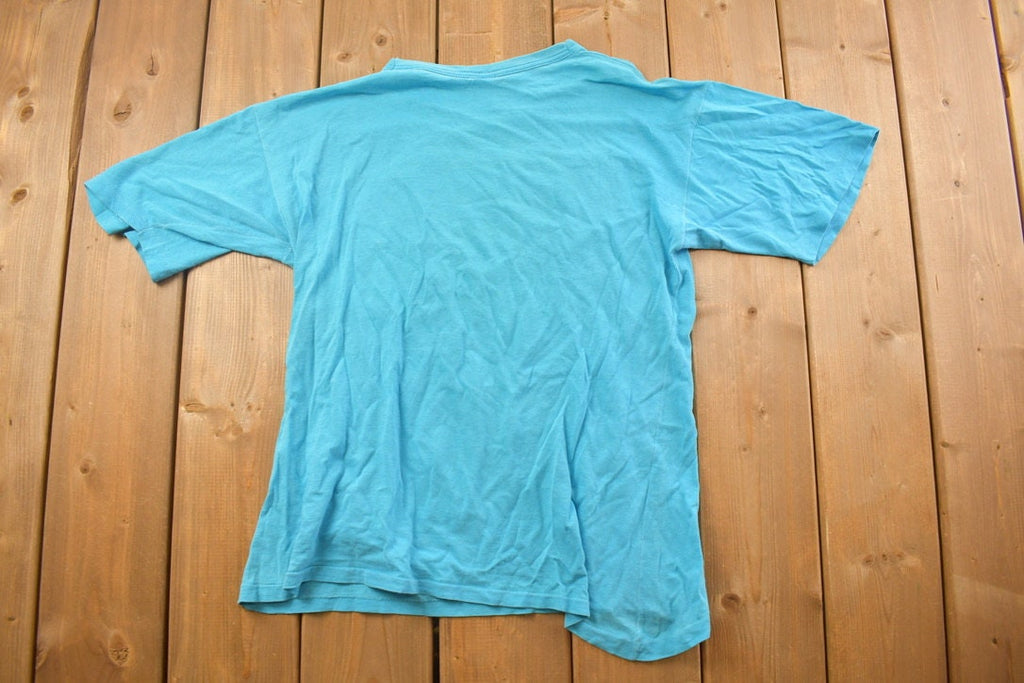 Vintage 1990s "Take The Tube" Malta Surf Graphic T Shirt