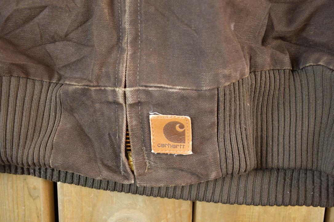 Vintage 1990s Carhartt Perfectly Distressed Sante Fe Jacket Made In USA