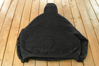 Vintage 1990s Carhartt Distressed Canvas Hooded Jacket Men's 3XL