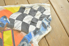 Vintage 1990s Kevin Harvick Looney Tunes All Over Print All Tuned Up NASCAR Racing T-Shirt Mens L / Racing Tee / 90s Nascar / Single Stitch
