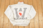 Vintage 1990s Wisconsin Souvenir Destination Turtleneck Sweatshirt Men's M