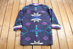 Vintage 1980s Knockabouts By Pendleton Aztec Pattern Jacket /