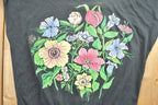 Vintage 1990s Variety Floral Design Graphic T-Shirt