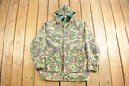 Vintage 1980s Saftbak Duck Camo Hunting Jacket
