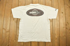 Vintage 1990s Over Drive Quantum Leap Graphic T-Shirt / Streetwear / Retro / Single Stitch / Made In USA / 90s Graphic Tee