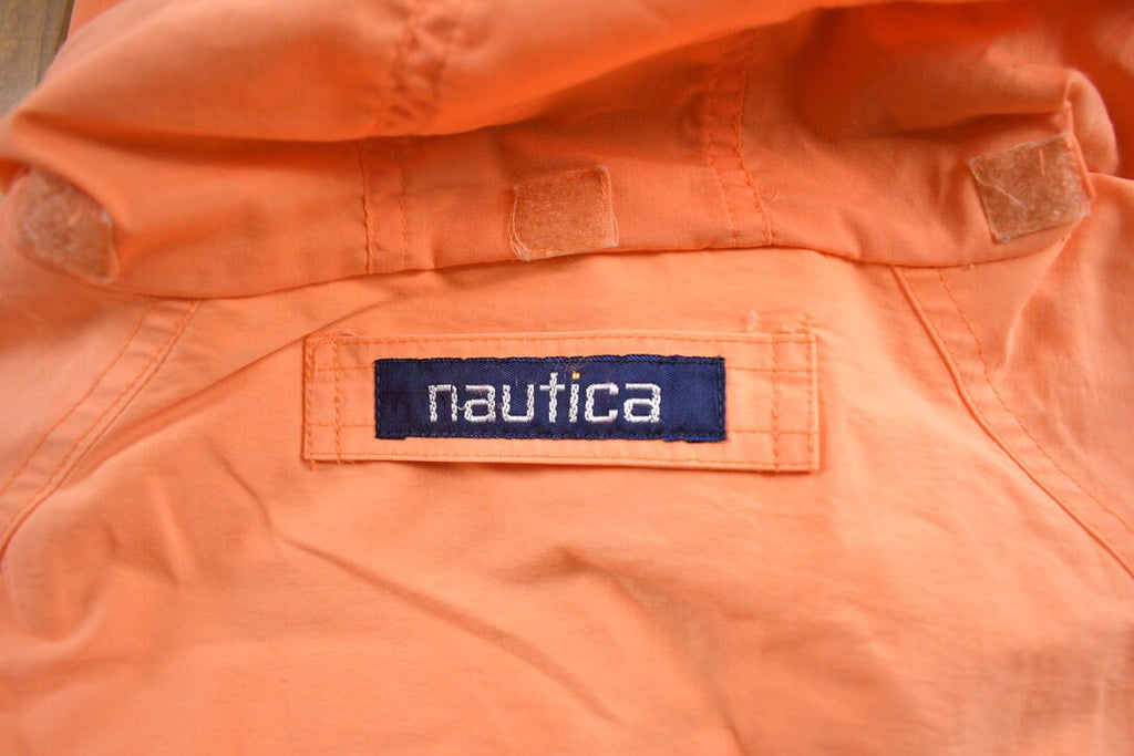 Vintage 1990s Nautica Challenge J Class Embroidered Light Jacket Size M