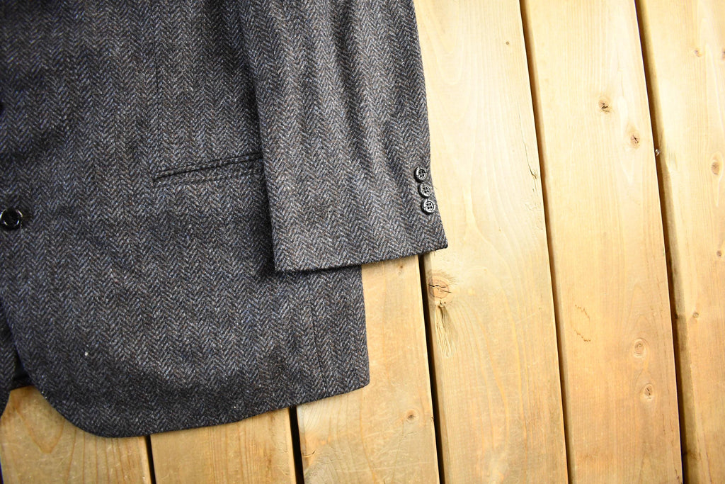 Vintage 1980s English & Scotch Mens Tailors Wool Blazer Jacket Men's Large