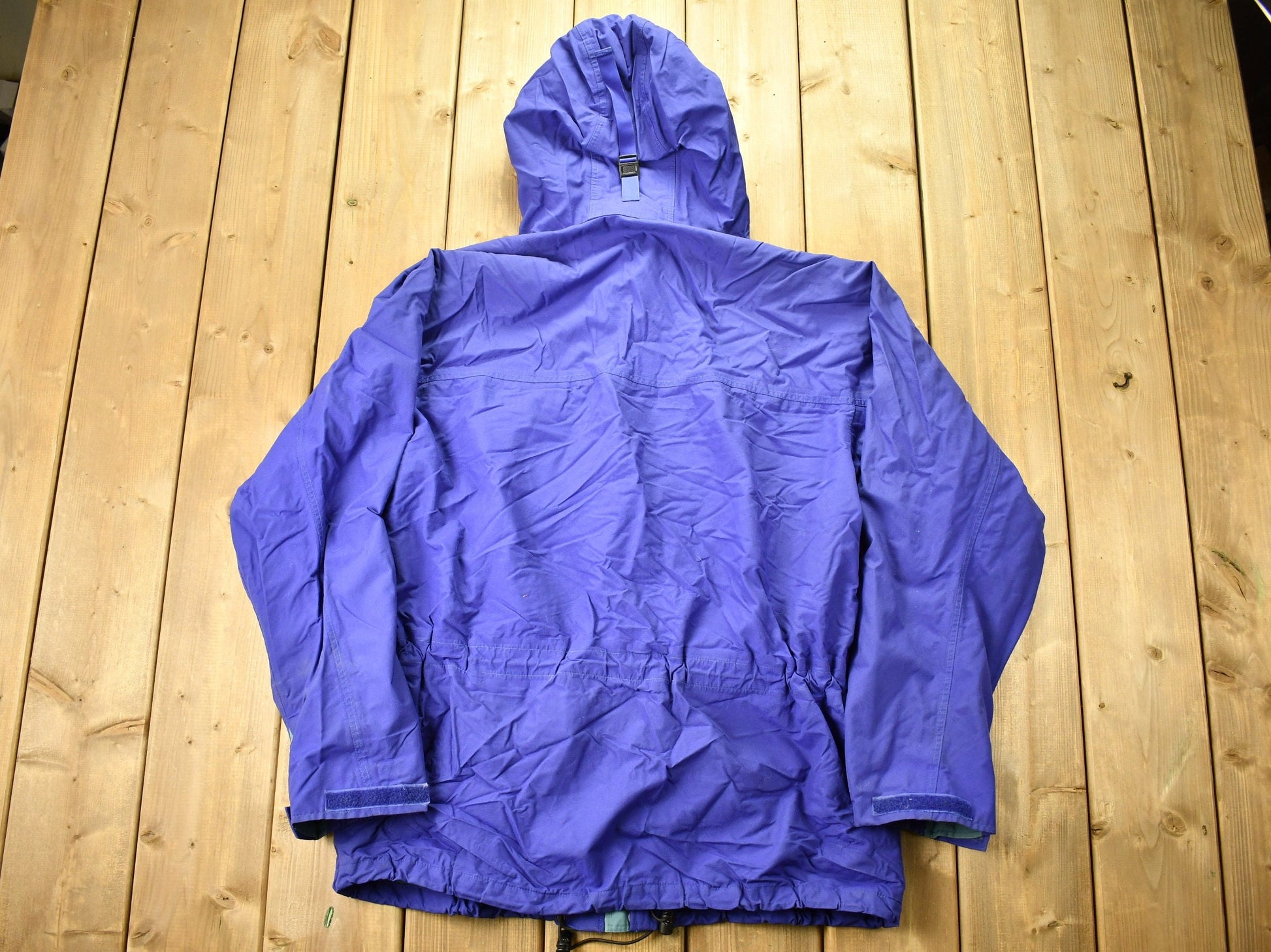 Vintage Patagonia Purple Windbreaker Rain Jacket