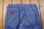 Vintage 1990's Wrangler Lined Blue Jeans 36 x 33