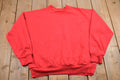 Vintage 1990s Blank Red Crewneck Sweatshirt