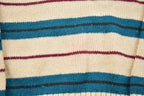Vintage 1990s VIP Striped Knitted Sweater