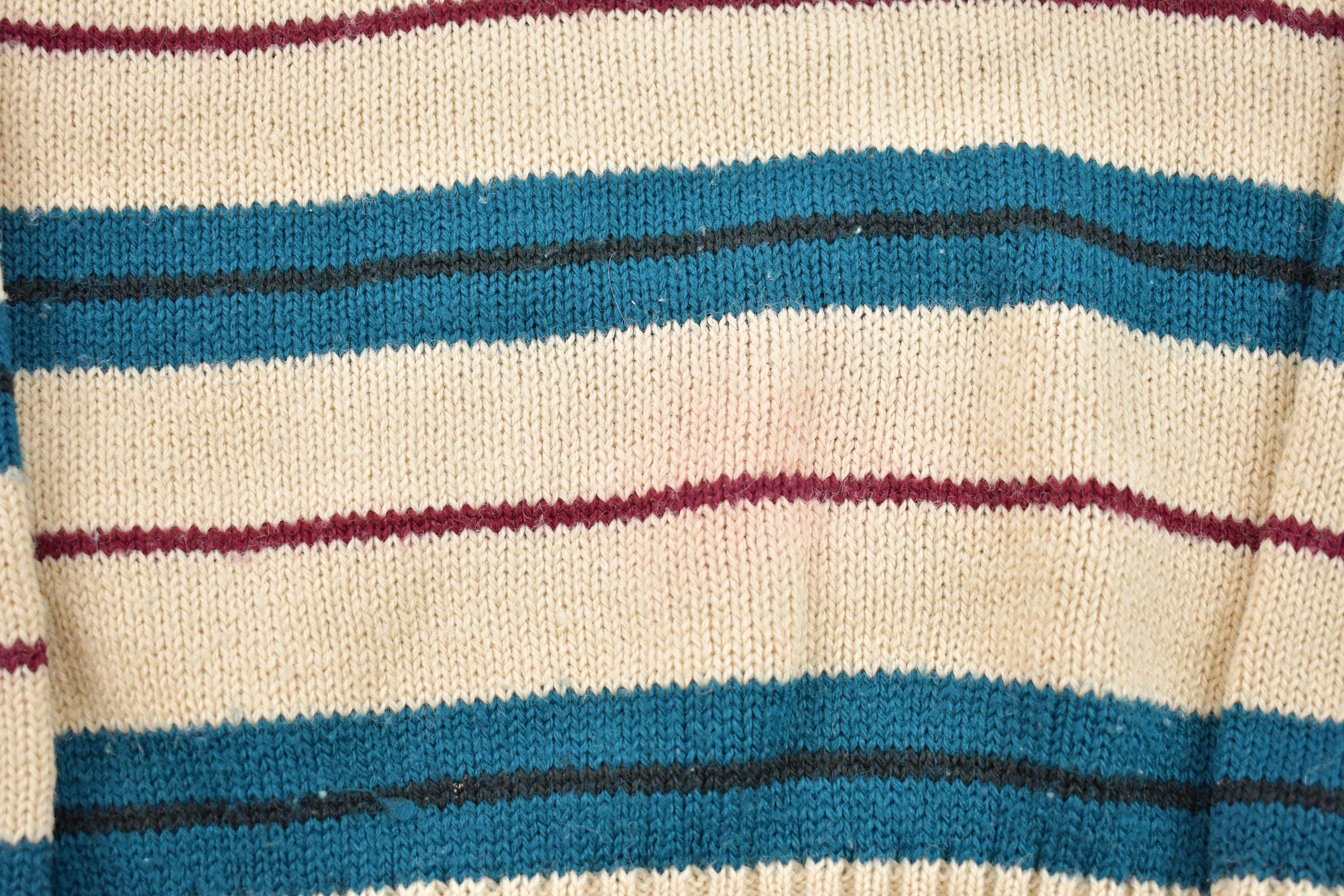 Vintage 1990s VIP Striped Knitted Sweater