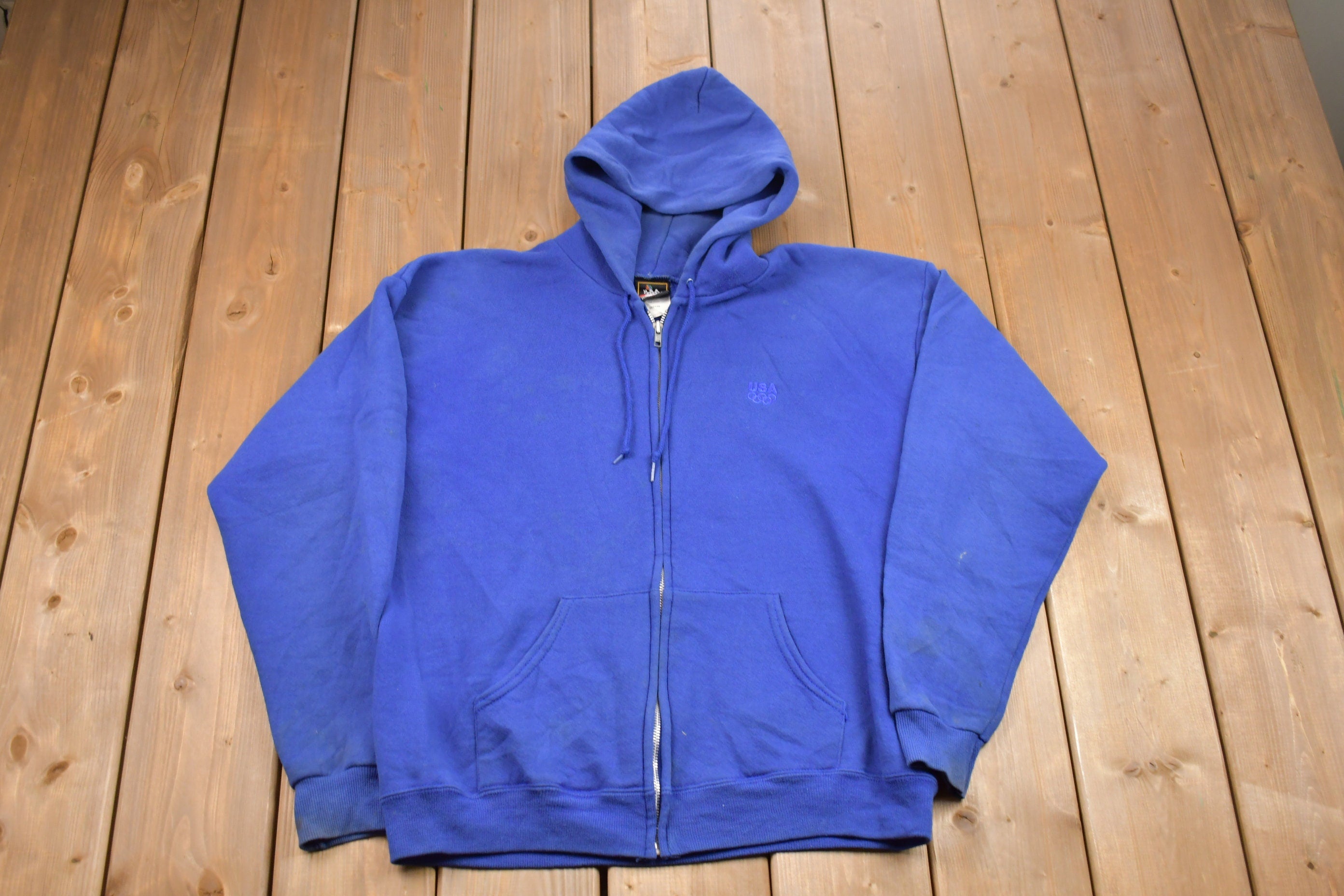 Vintage 1990s USA Olympic Track Suit Hoodie