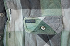 Vintage 1990s Dickies Plaid Thick Button Up Shirt