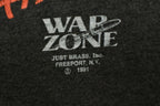 Vintage 1991 USMC War Zone 3D Emblem T-Shirt